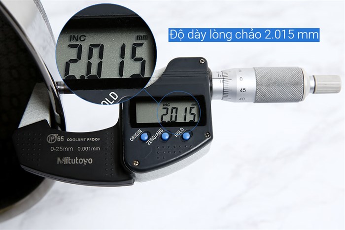 Chảo inox sâu chống dính đáy từ 28 cm Kims Cook N228M Màu Inox