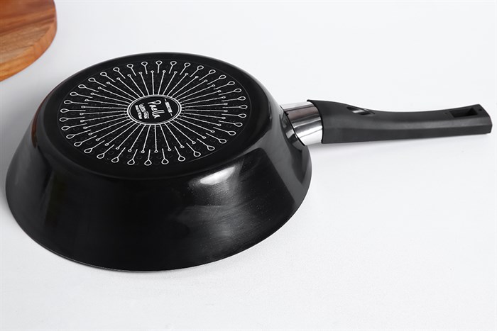 Chảo nhôm chống dính đáy từ 26 cm Kims Cook PBO26 Màu Đen