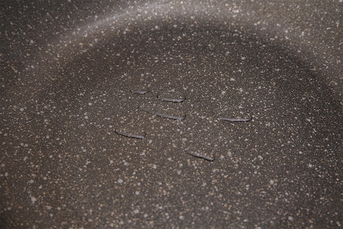 Chảo nhôm sâu chống dính vân đá đáy từ 34 cm Sunhouse SWP34M Màu Đen