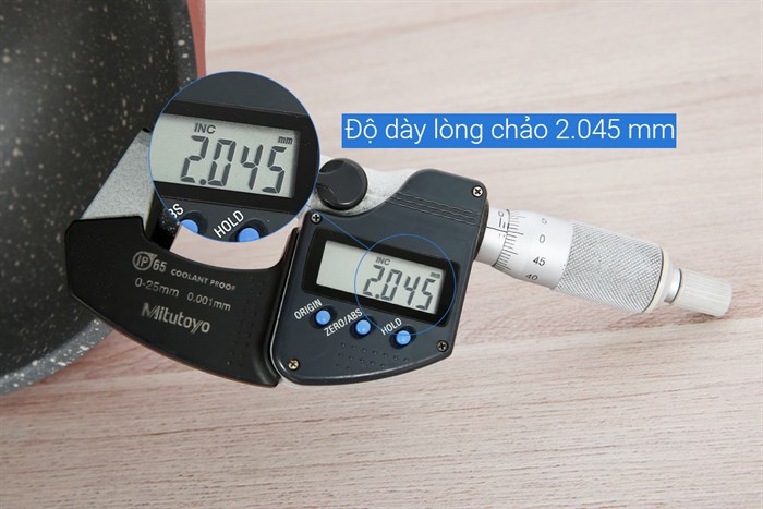 Chảo nhôm sâu chống dính vân đá đáy từ 26 cm Sunhouse SBDS26MP Màu Đen
