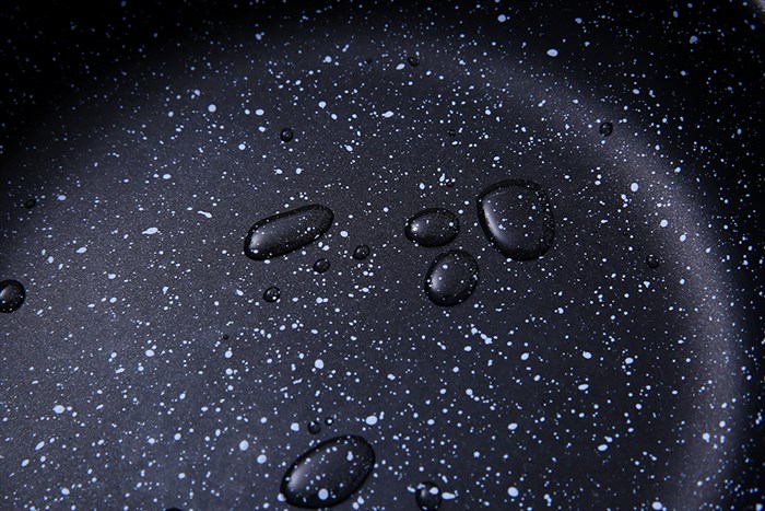 Chảo inox chống dính vân đá đáy từ 22 cm Fivestar FSC22MB Màu Inox