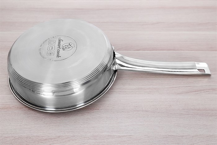 Chảo inox chống dính 20 cm Elmich Smartcook SM2701MN Màu Inox