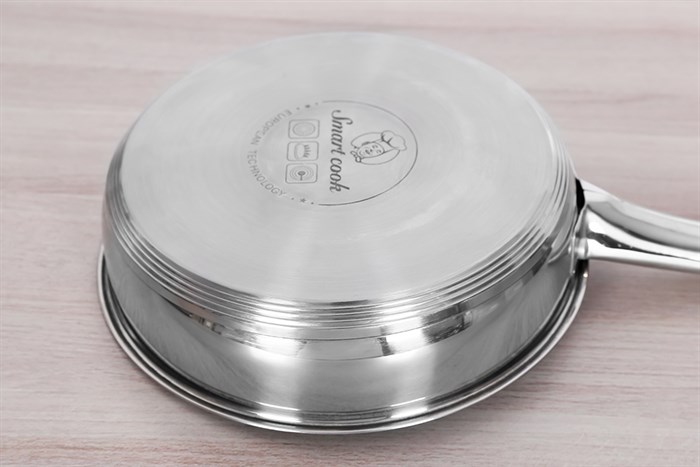 Chảo inox chống dính 20 cm Elmich Smartcook SM2701MN Màu Inox