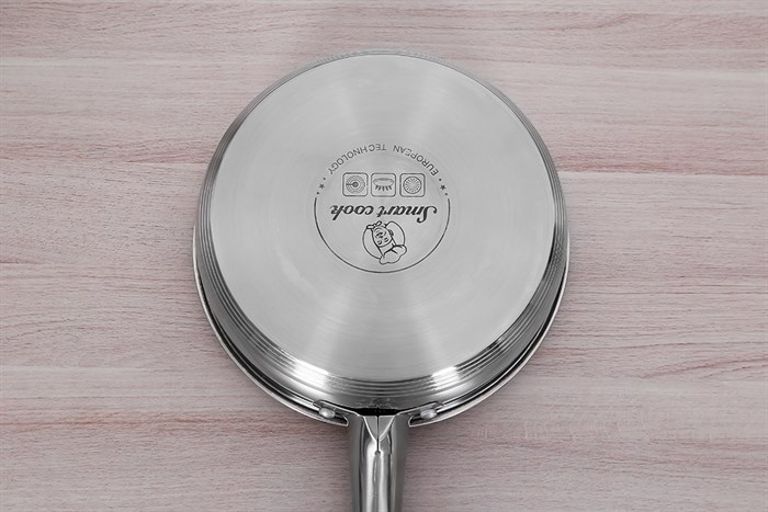 Chảo inox chống dính 20 cm Elmich Smartcook SM2701MN Màu Inox