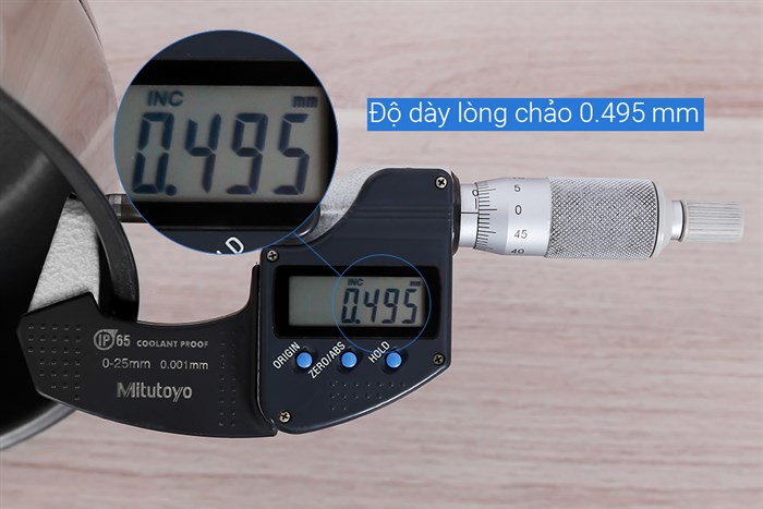 Chảo inox chống dính đáy từ 24 cm Elmich Smartcook SM2702MN Màu Inox