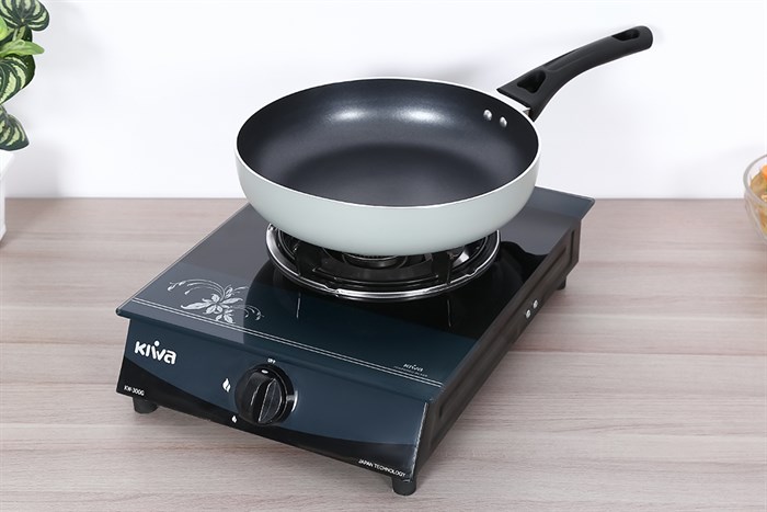 Chảo nhôm chống dính đáy từ 26 cm Elmich Smartcook SM5707MN