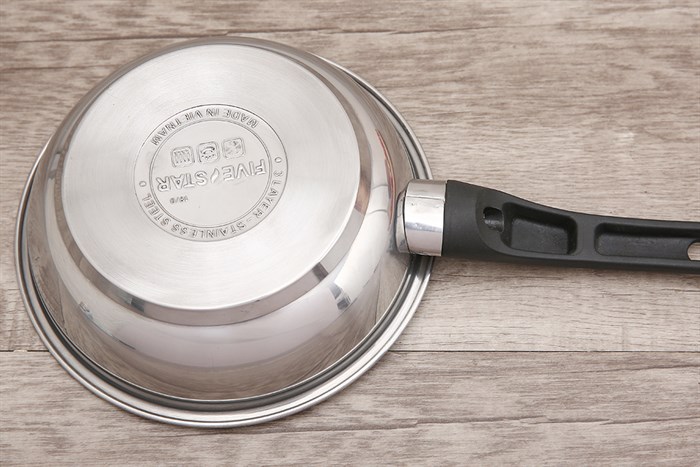 Chảo inox chống dính đáy từ 16 cm Fivestar C16-CD Màu Trắng - Xám