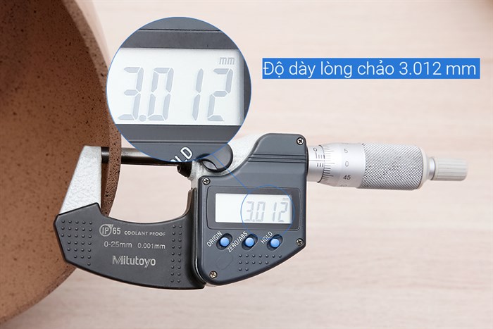 Chảo nhôm chống dính vân đá đáy từ nắp kính 28 cm Elmich Fusion EL-3969 Hồng Màu Hồng