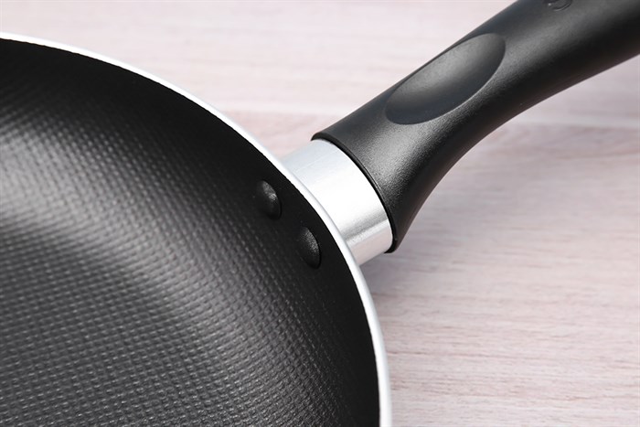 Chảo nhôm sần chống dính 24 cm Sunhouse CS24 Màu Đen