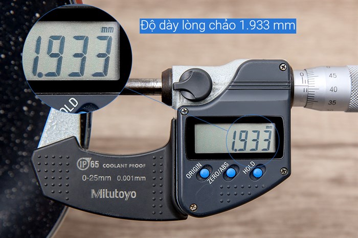 Chảo nhôm chống dính vân đá 24 cm Delites CE008-24 Màu Đỏ