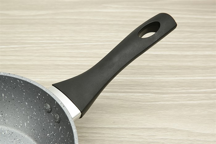 Chảo nhôm chống dính vân đá đáy từ 20 cm Green Cook GCP221-20IH Màu Xám - đồng