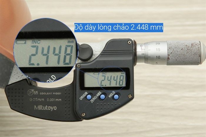 Chảo nhôm sâu chống dính vân đá đáy từ 26 cm Green Cook GCP221-26IH Màu Xám - đồng