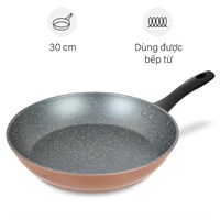 Chảo nhôm chống dính vân đá đáy từ 30 cm Green Cook GCP221-30IH