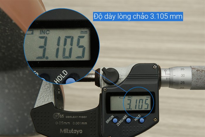 Chảo nhôm chống dính vân đá đáy từ 30 cm Green Cook GCP221-30IH Màu Xám - đồng