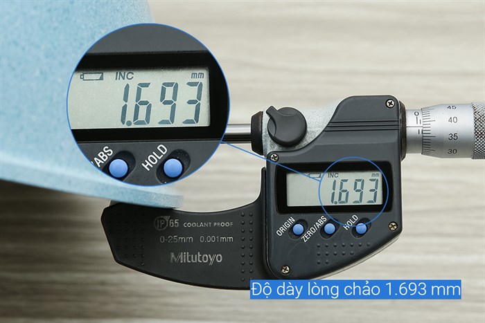 Chảo nhôm sâu chống dính vân đá đáy từ 30 cm Green Cook GCP22-30IH Màu Xám xanh