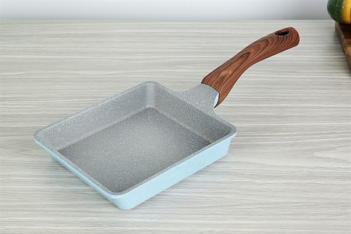 Chảo nhôm chống dính vân đá đáy từ 15 cm Green Cook GCP22-1518IH
