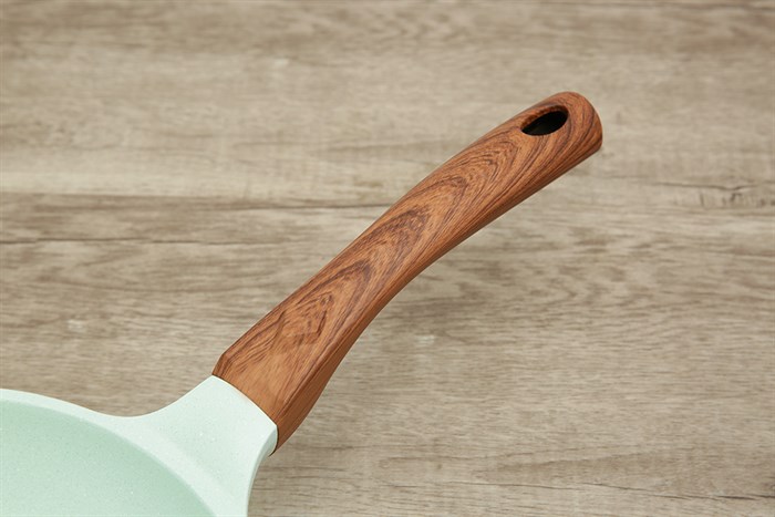 Chảo nhôm chống dính vân đá đáy từ 24 cm Green Cook GCP06-24IH Màu Xanh ngọc