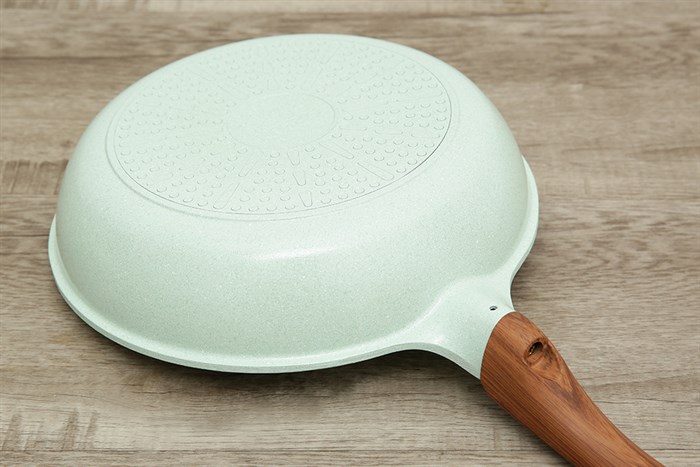 Chảo nhôm chống dính vân đá đáy từ 24 cm Green Cook GCP06-24IH Màu Xanh ngọc