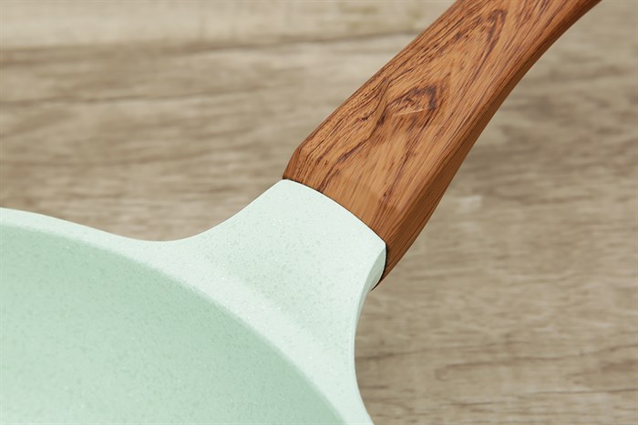 Chảo nhôm chống dính vân đá đáy từ 26 cm Green Cook GCP06-26IH Màu Xanh ngọc