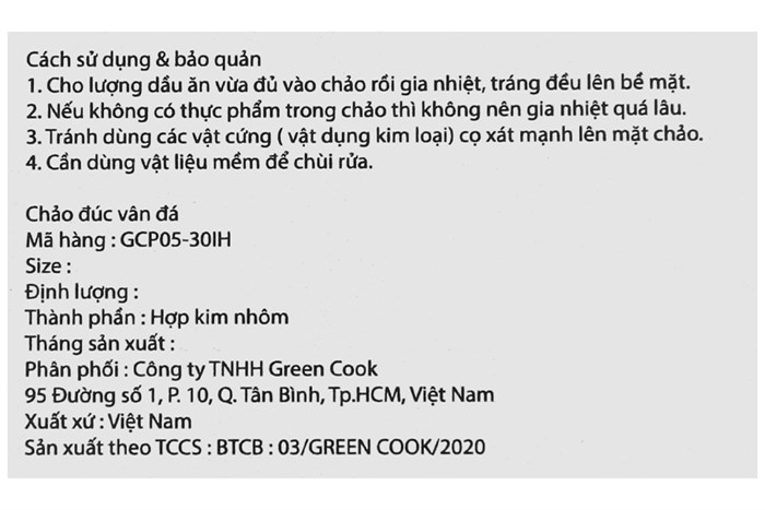 Chảo nhôm sâu chống dính vân đá đáy từ 30 cm Green Cook GCP05-30IH Màu Vàng Hồng