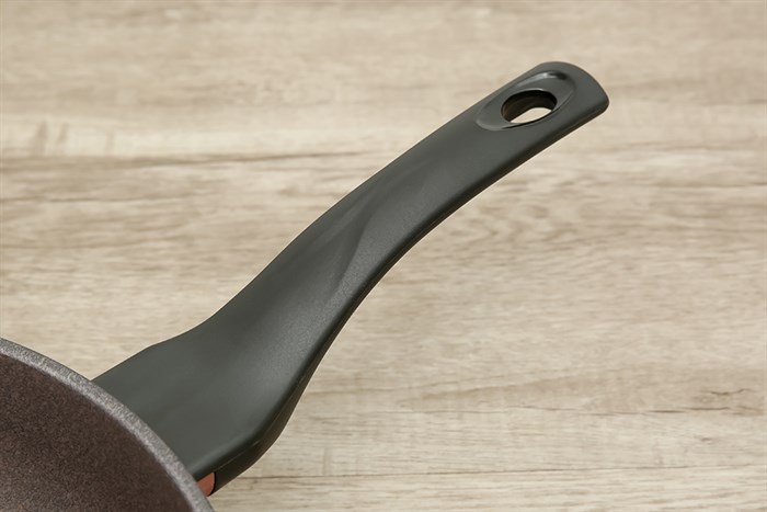 Chảo nhôm sâu chống dính vân đá đáy từ 30 cm Green Cook GCP05-30IH Màu Vàng Hồng