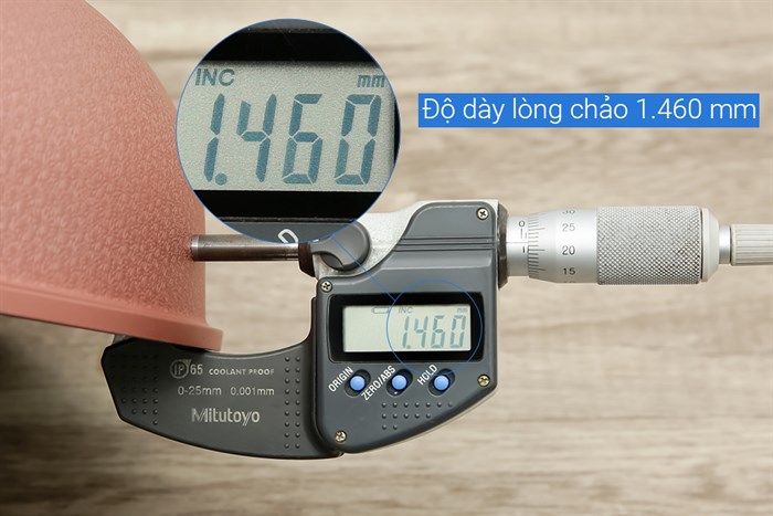 Chảo nhôm sâu chống dính vân đá đáy từ 30 cm Green Cook GCP05-30IH Màu Vàng Hồng