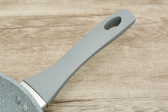 Chảo nhôm chống dính vân đá đáy từ 30 cm Green Cook GCP02-30IH Màu Xám