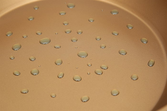 Chảo nhôm sâu chống dính đáy từ 24 cm Visions VS-WP24-AB/JP Màu Vàng đồng