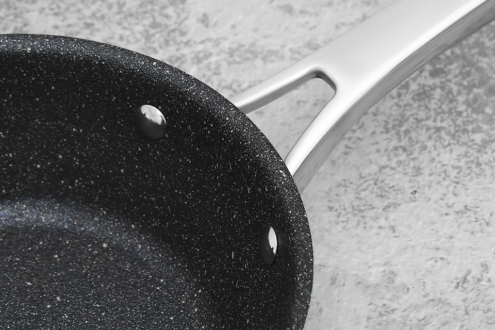Chảo inox sâu chống dính vân đá đáy từ 20 cm Elmich Hera EL-8105 - 4