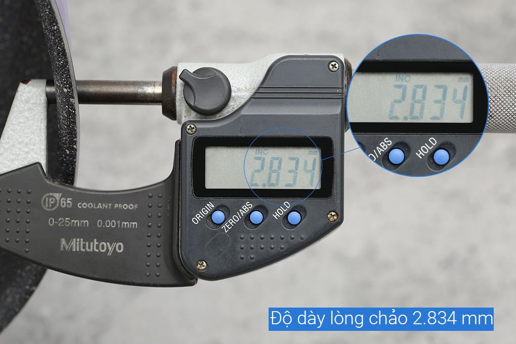 Chảo inox sâu chống dính vân đá đáy từ 26 cm Elmich Hera EL-8187 Màu Tím