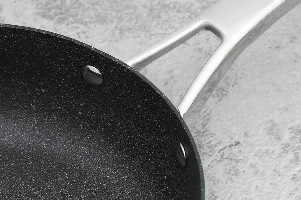 Chảo nhôm sâu chống dính vân đá đáy từ 24 cm Elmich Hera EL-8241 Màu Xanh ngọc