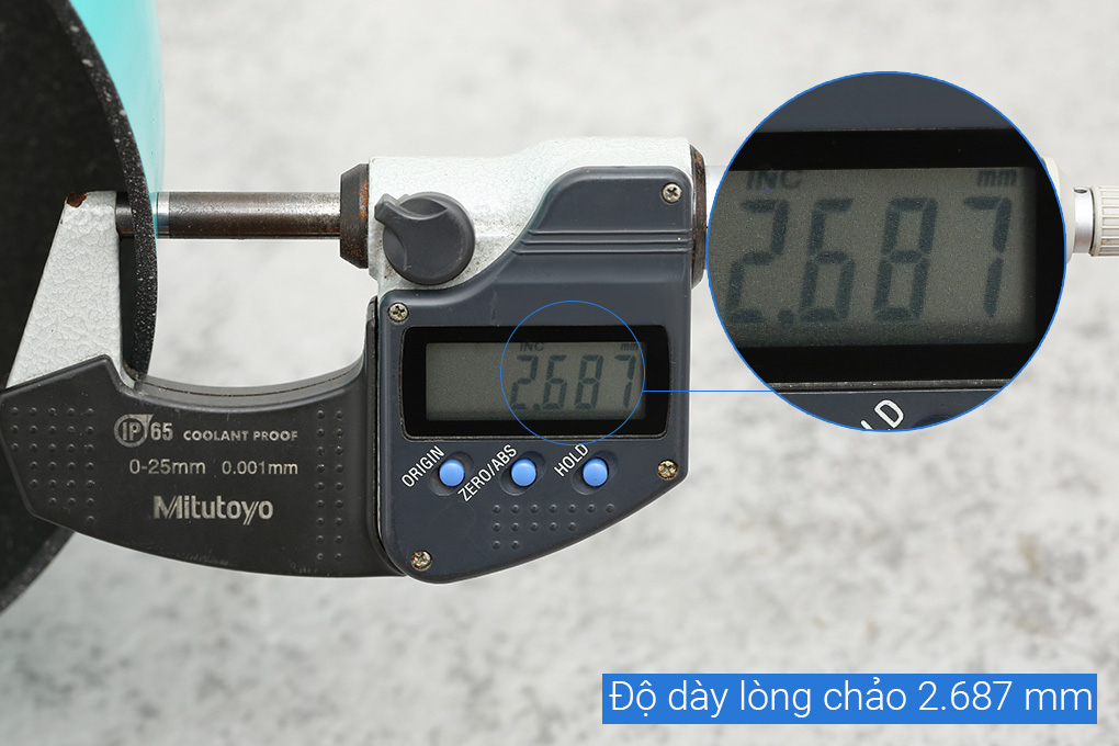 Chảo nhôm sâu chống dính vân đá đáy từ 24 cm Elmich Hera EL-8241 Màu Xanh ngọc