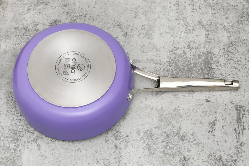 Chảo nhôm sâu chống dính vân đá đáy từ 24 cm Elmich Hera EL-8246 - 5