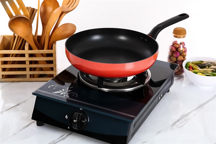Chảo nhôm chống dính đáy từ 26 cm Supor Trendy H22104-J26A