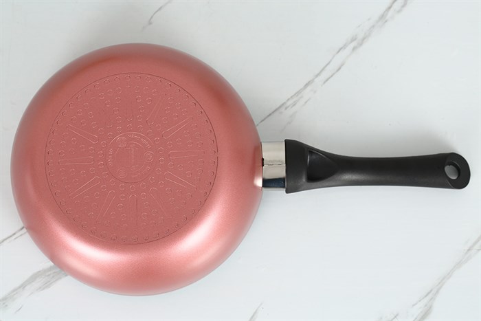 Chảo nhôm sâu chống dính vân đá đáy từ 20 cm Sunhouse SHS20MP Màu Hồng