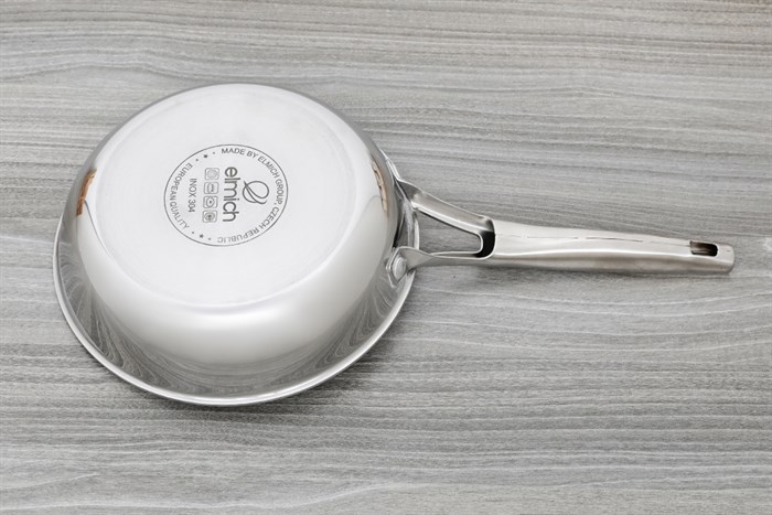 Chảo inox nguyên khối đáy từ 20 cm Elmich Trimax EL-2820 Màu Inox