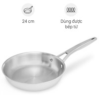 Chảo inox nguyên khối đáy từ 24 cm Elmich Trimax EL-2821