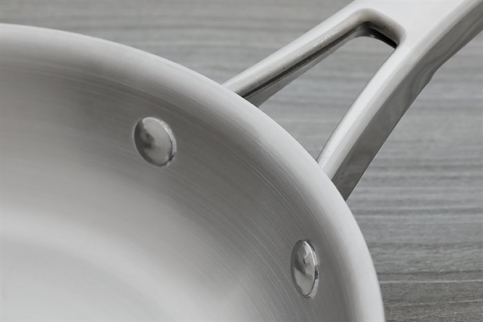 Chảo inox nguyên khối đáy từ 24 cm Elmich Trimax EL-2821 Màu Inox