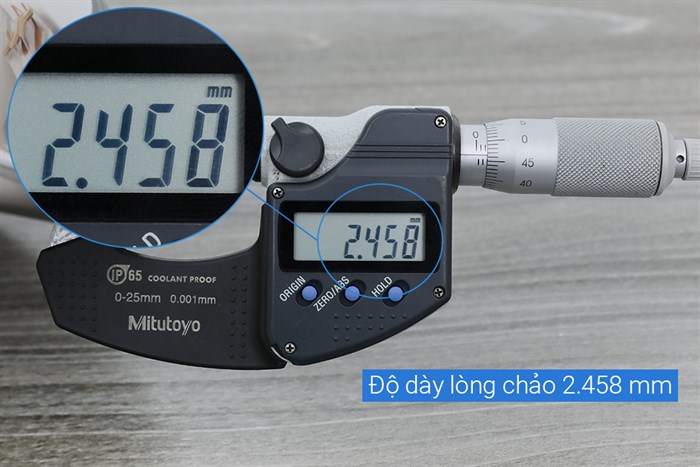 Chảo inox nguyên khối đáy từ 24 cm Elmich Trimax EL-2821 Màu Inox