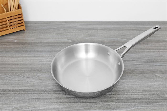 Chảo inox nguyên khối đáy từ 26 cm Elmich Trimax EL-2822 Màu Inox