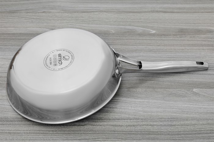 Chảo inox nguyên khối đáy từ 26 cm Elmich Trimax EL-2822 Màu Inox