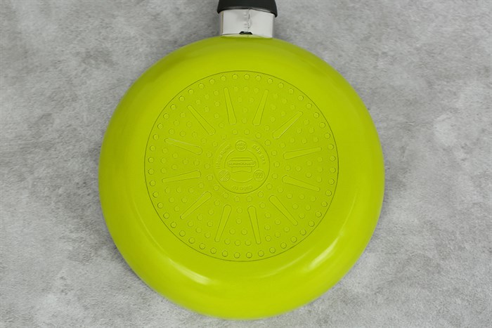 Chảo nhôm chống dính vân đá đáy từ 20 cm Sunhouse SH1120MG Màu Xanh lá