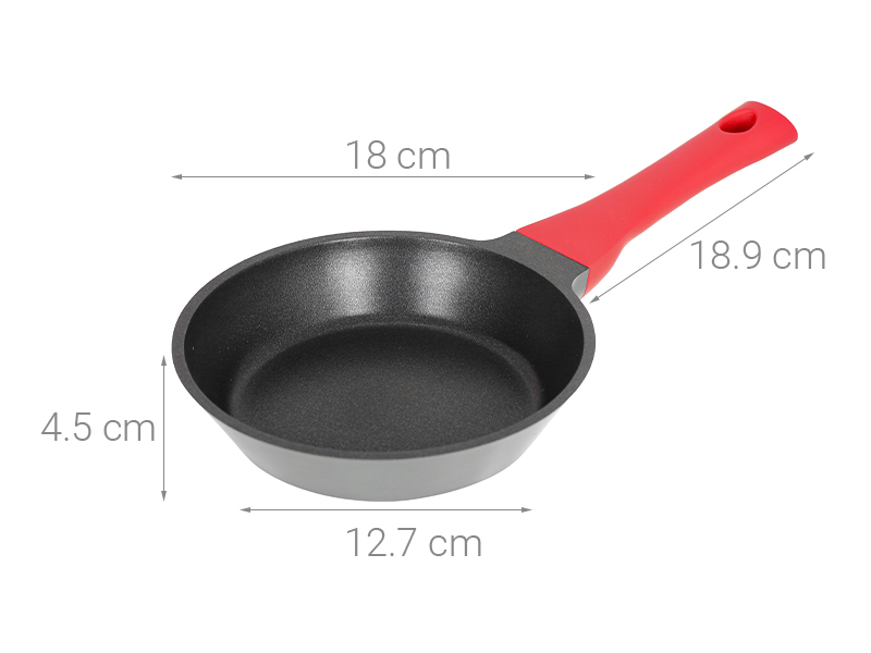 Chảo nhôm chống dính đáy từ 18 cm Carez FPC591DI18SN