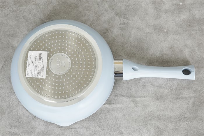 Chảo nhôm sâu chống dính đáy từ 24 cm Elmich EL-5923SK24 Màu Xanh da trời nhạt