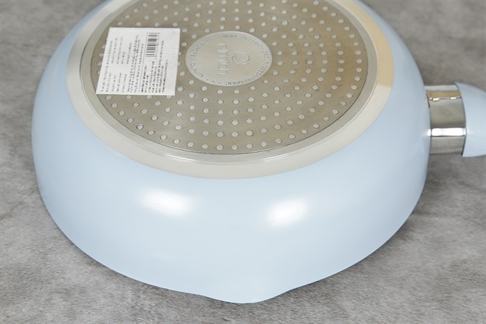 Chảo nhôm sâu chống dính đáy từ 24 cm Elmich EL-5923SK24 Màu Xanh da trời nhạt