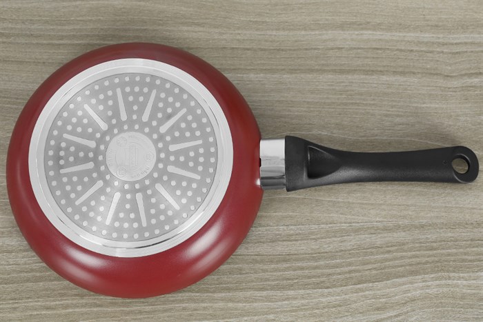 Chảo nhôm chống dính vân đá đáy từ 20 cm Sunhouse SH1120MR Màu Đỏ