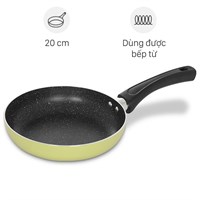 Chảo nhôm chống dính vân đá đáy từ 20 cm Elmich EL- 5748AO20