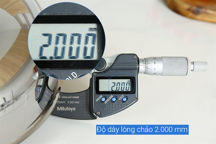 Chảo inox nguyên khối sâu đáy từ 28 cm Elmich Trimax EL-2836IN28 Màu Inox