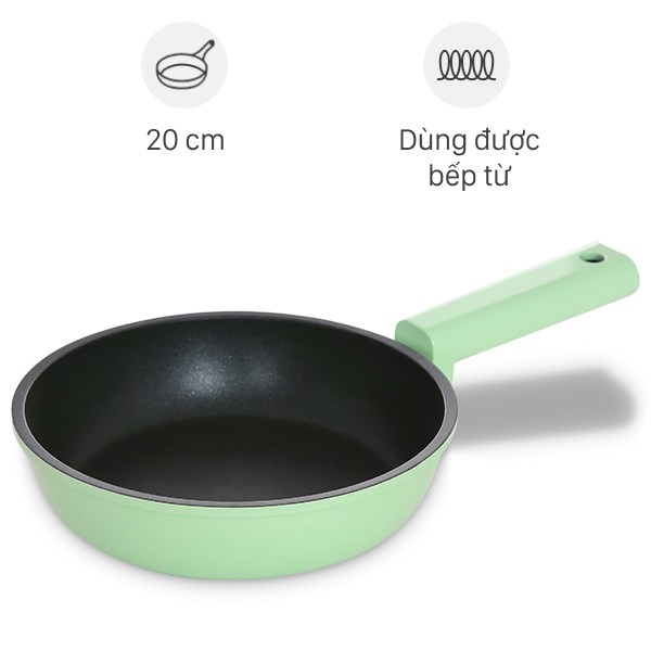 Chảo Nhôm Chống Dính Đáy Từ 20 Cm Elmich Hera Ii El - 5941Gy20