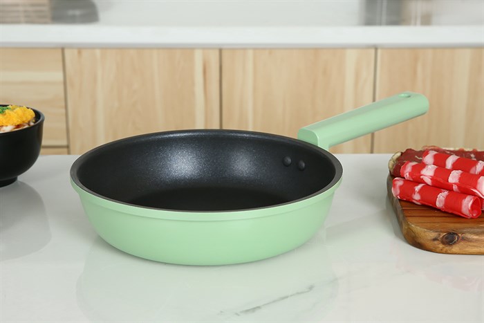 Chảo nhôm chống dính đáy từ 24 cm Elmich Hera II EL-5941GY24 Màu Xanh lá